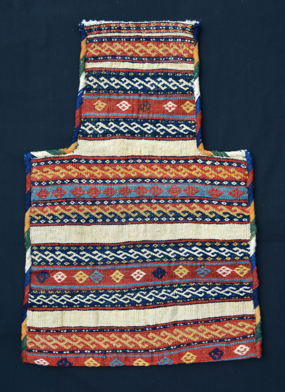 Antique 'Namakdan' (salt-bag), Qashqa'i Tribes, Fars Province, South-West Persia.