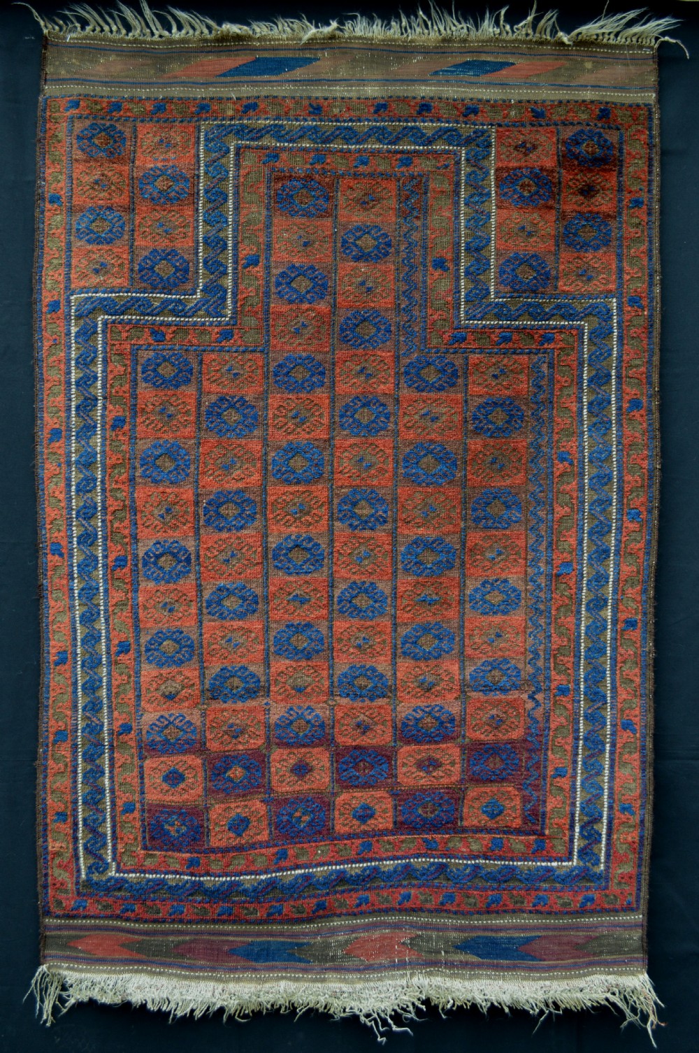 Antique Prayer Rug, Baluch Tribes, North-East Persia/Western Afghanistan