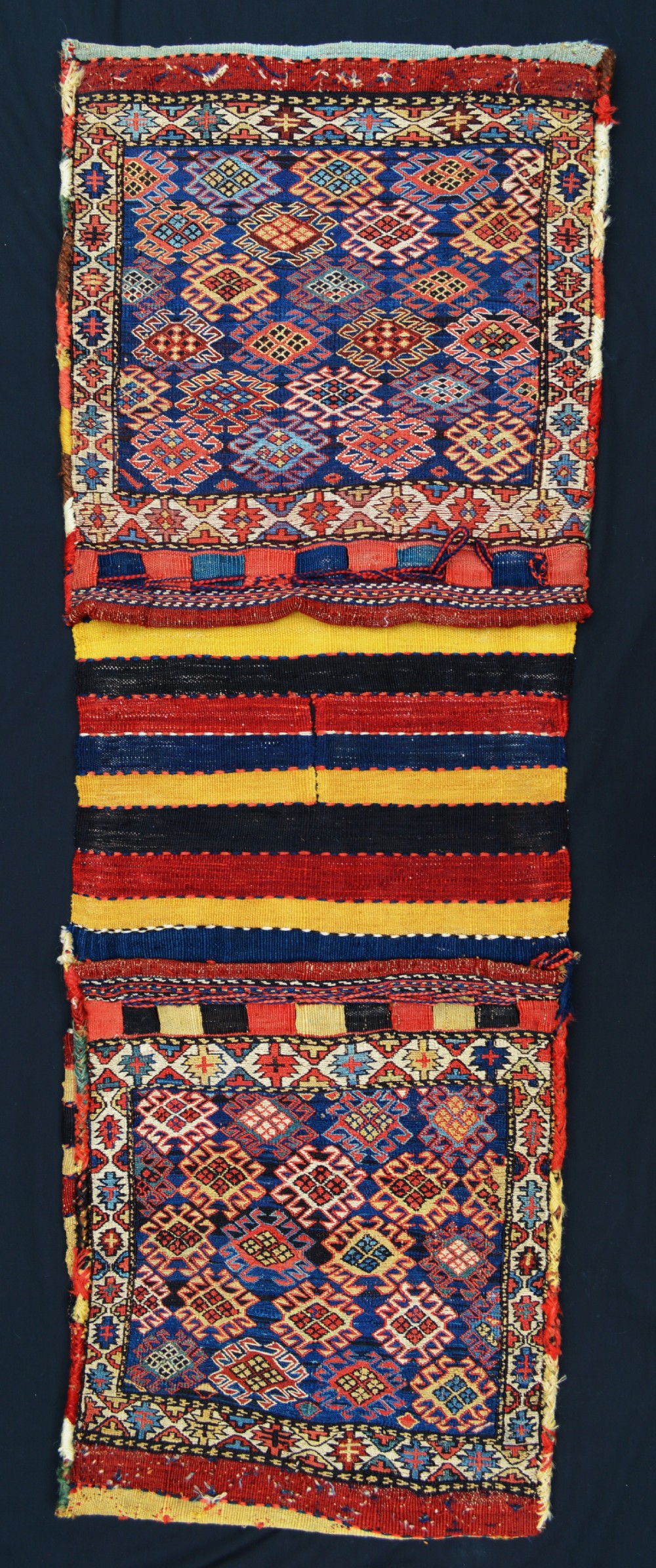 Antique Saddle-Bags, Shahsevan Nomads, Azerbaijan.