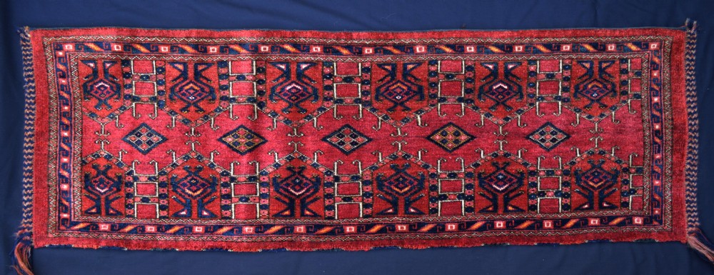 Antique Turkmen Torba, Ersari Tribes, Turkmenistan, Central Asia.