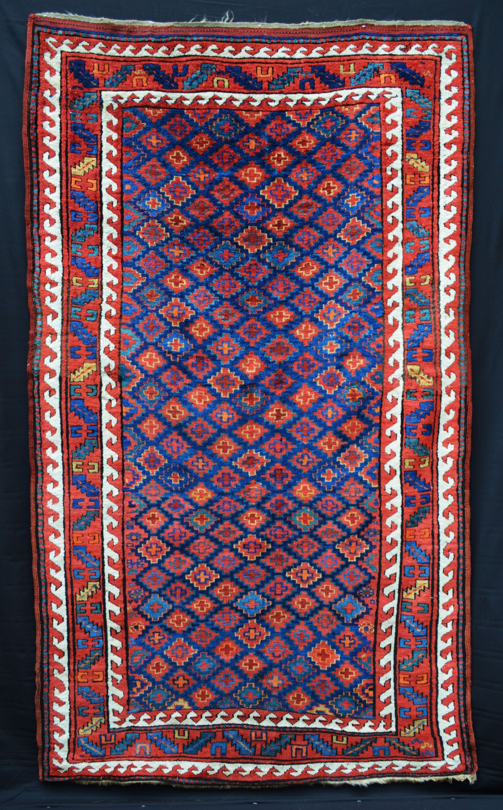 Antique Kurdish Rug, Sa'uj Bolagh, Eastern Kurdistan.