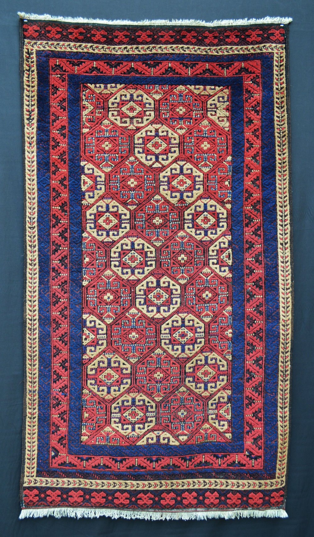 Antique Timuri Tribal Rug, Western Afghanistan.