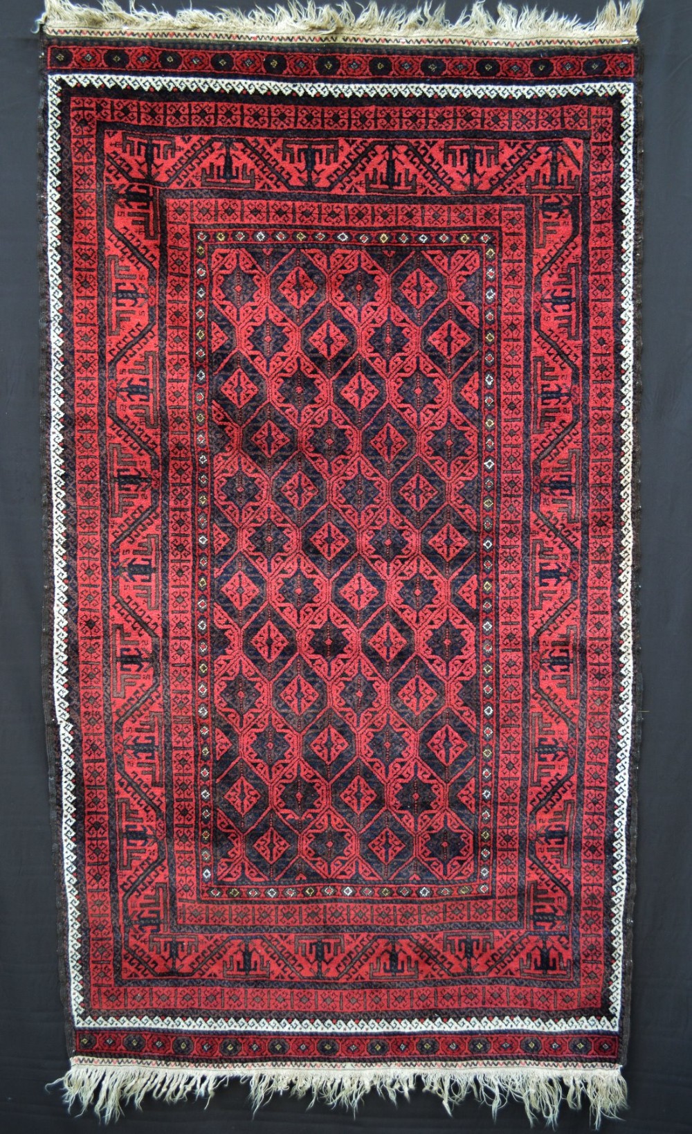 Antique Baluch Rug, Khorassan Province, North-East Persia.