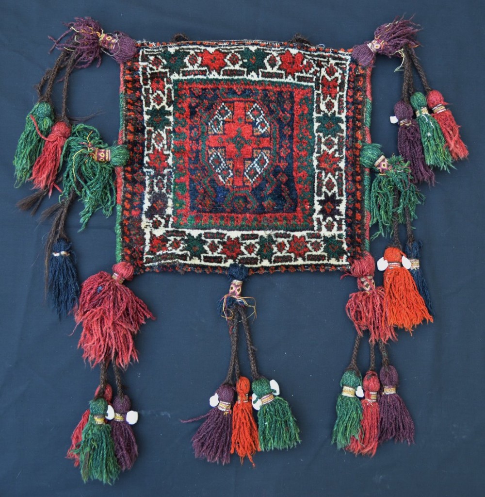 Antique Vanity-Bag, Baluch Nomads of Sistan, South-East Persia.