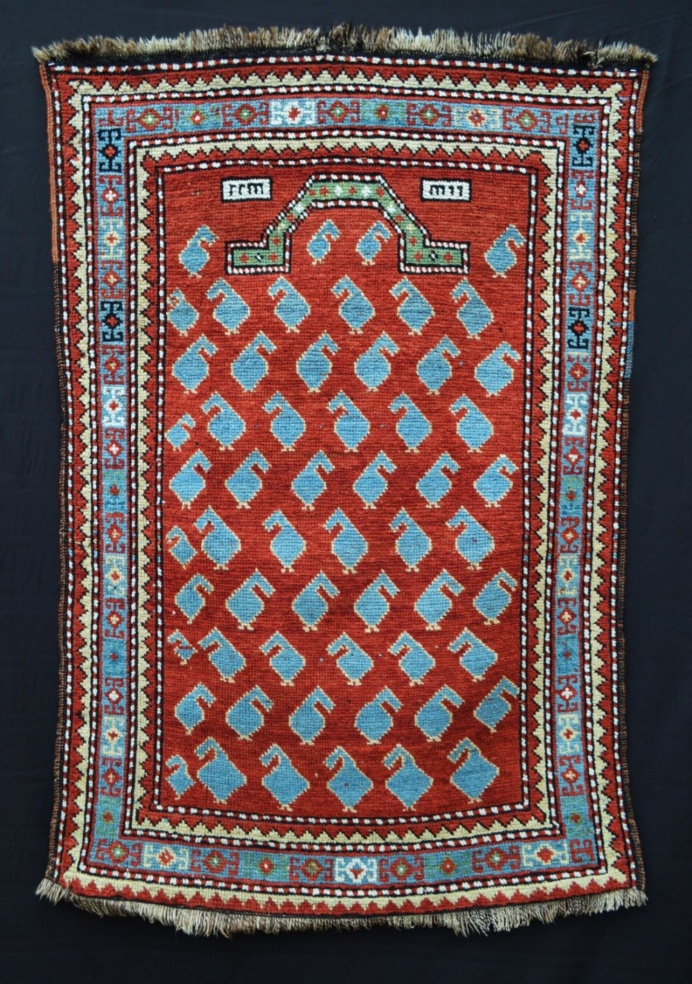 Antique Prayer-Rug (namazlik), Kazak Mountains Region, South-Western Caucasus.