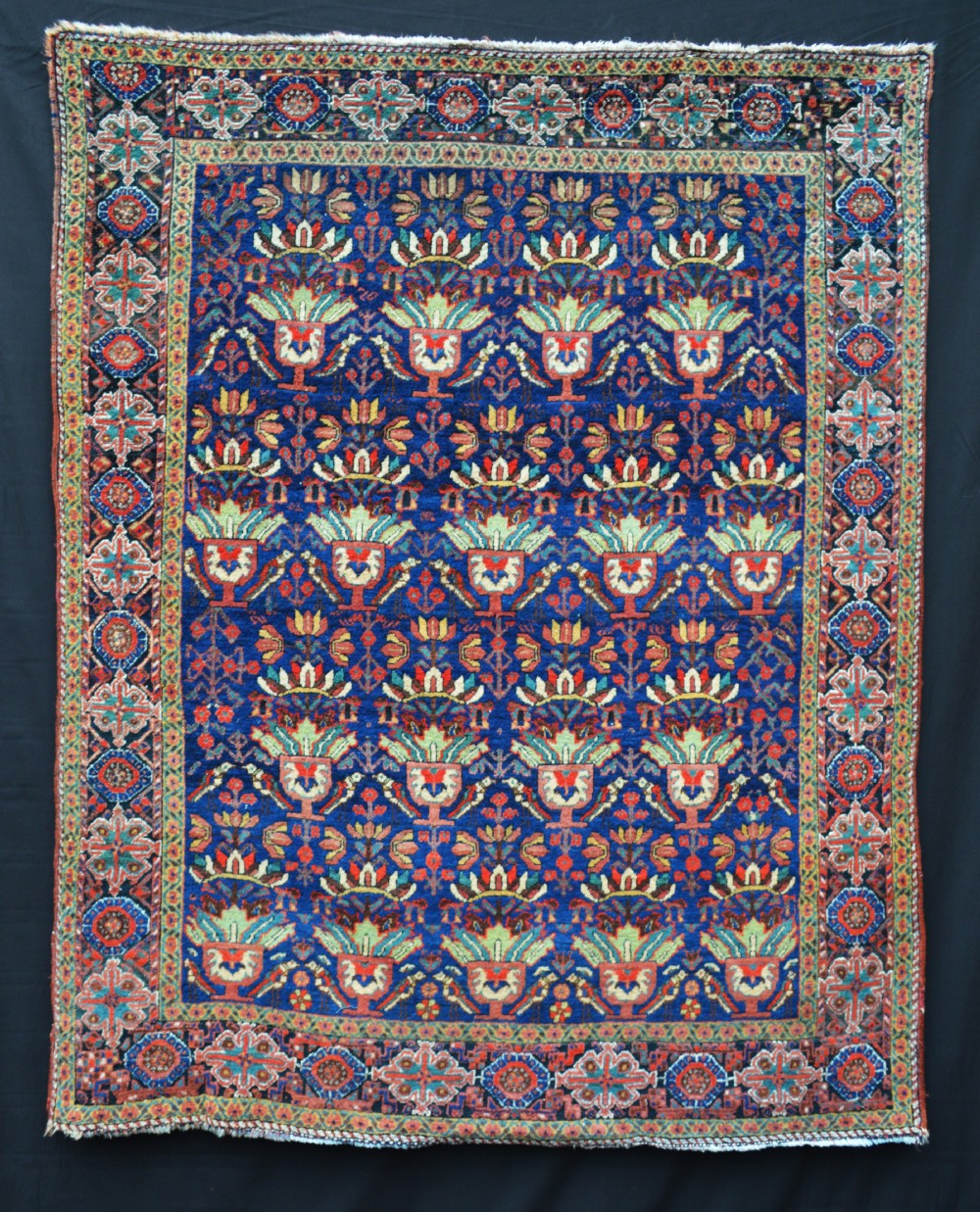 Antique Afshar Tribal Rug, Sirjan Region, Kerman Province, Southern Persia.