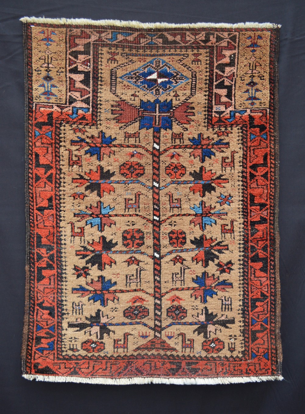 Antique Prayer-Rug, Baluch Tribes, Persian/Afghan Borderlands