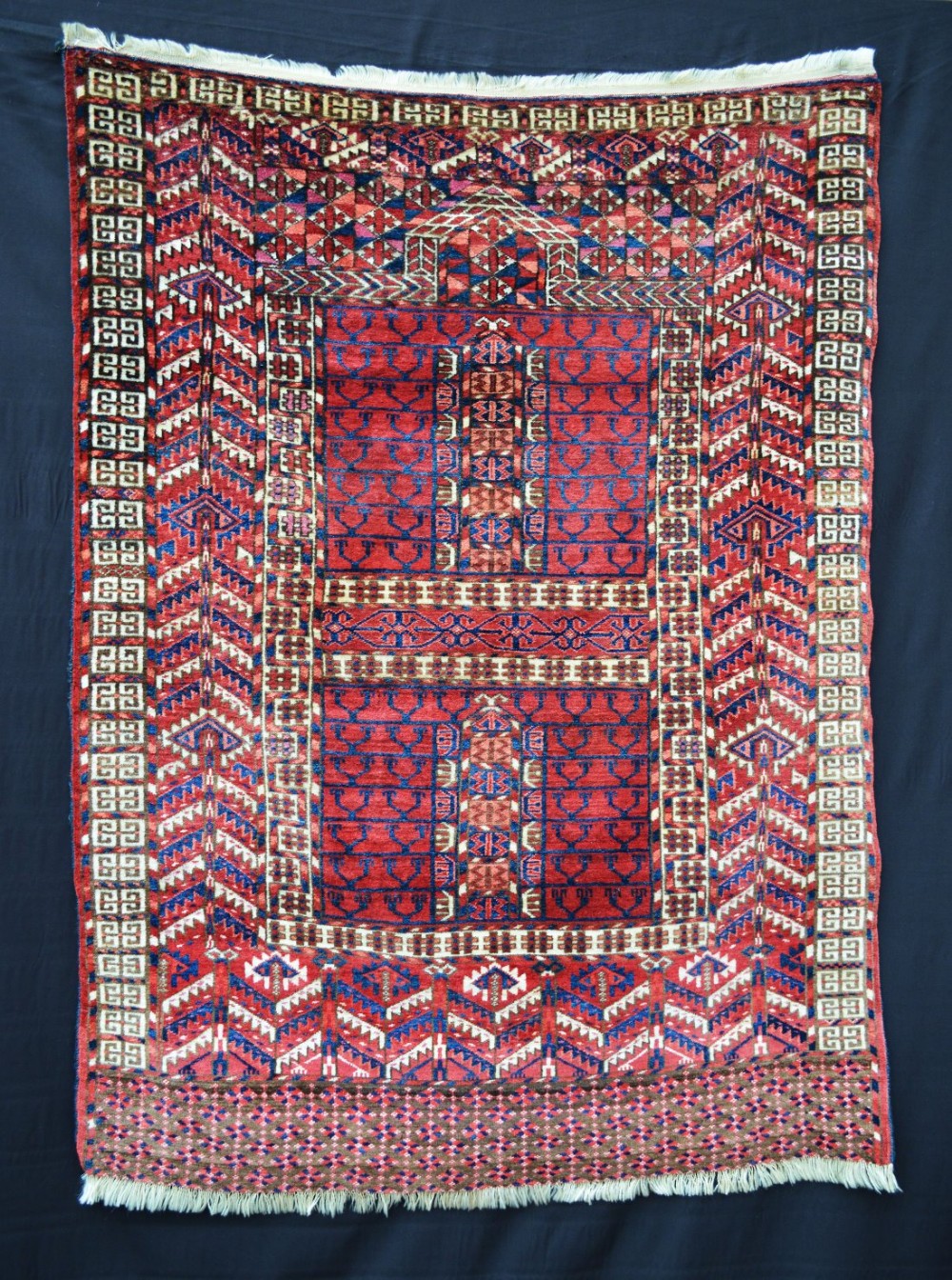 Antique Turkmen Engsi, Teke Tribes, Turkmenistan, Central Asia.
