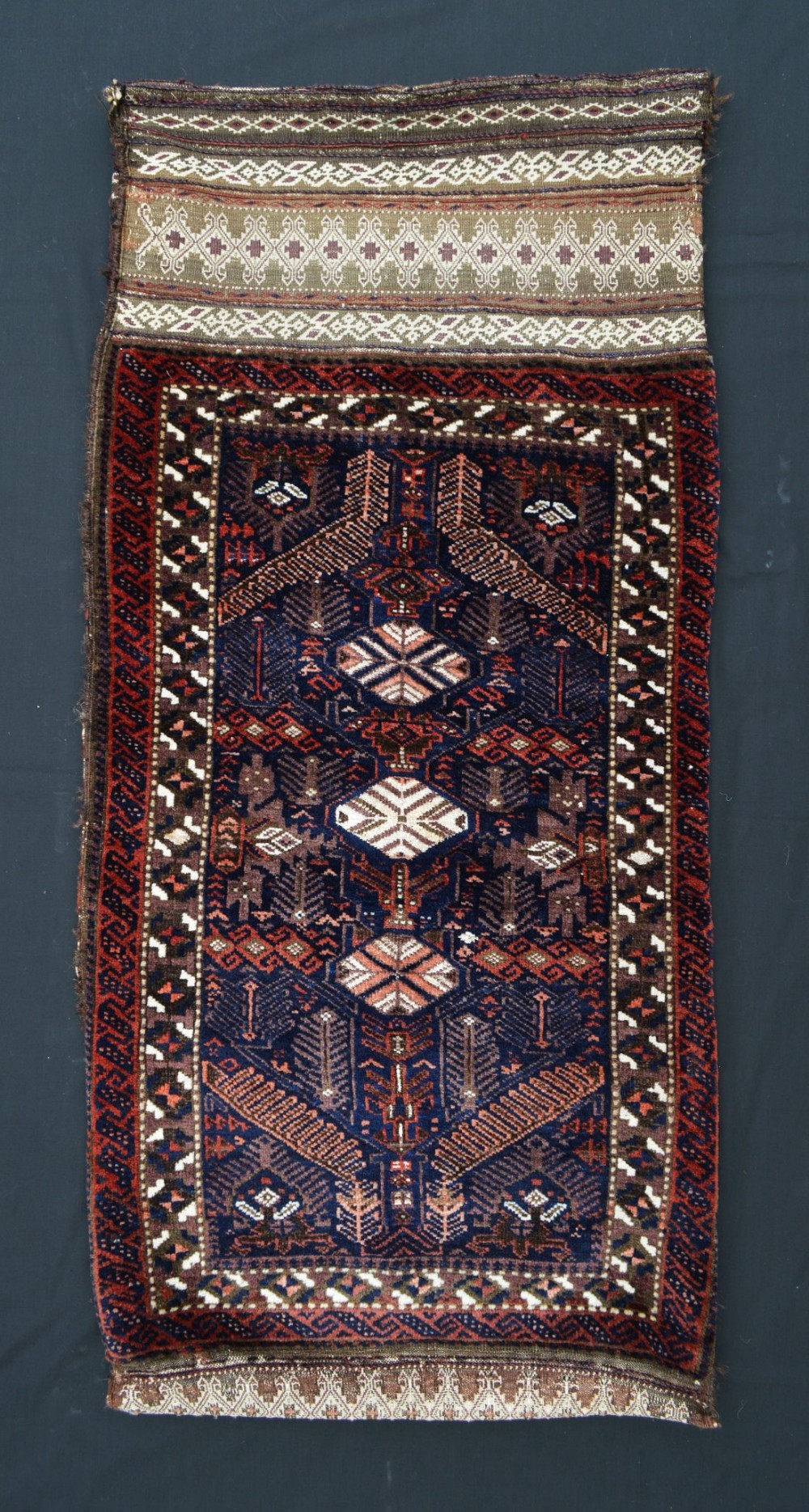 Antique Balisht (pillow bag), Timuri Tribes, Western Afghanistan.