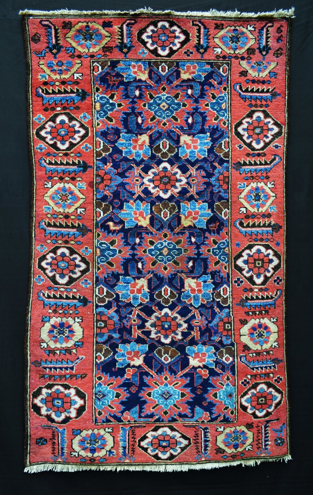 Antique Baluch Tribal Rug, Ferdows, South-East Persia.
