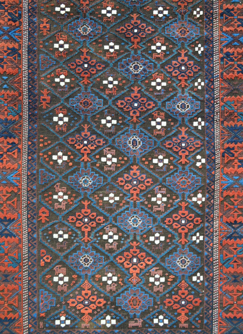 Baluch Tribal Rug, Khorassan Region, North-West Persia. View II