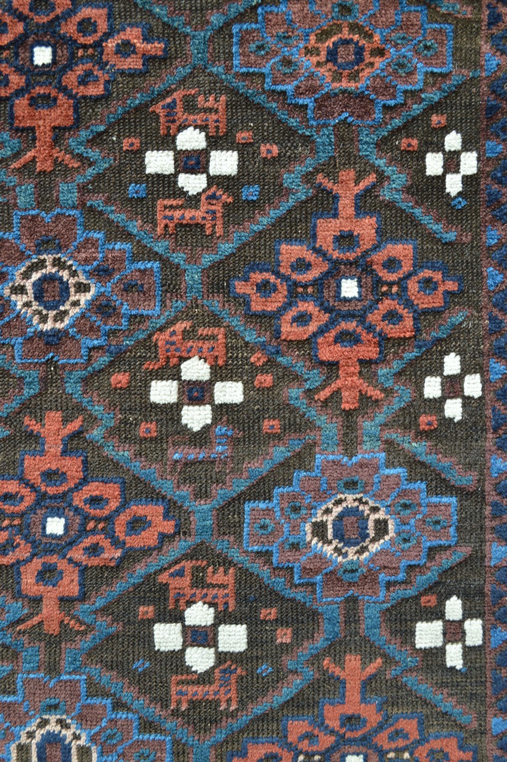 Baluch Tribal Rug, Khorassan Region, North-West Persia. View III