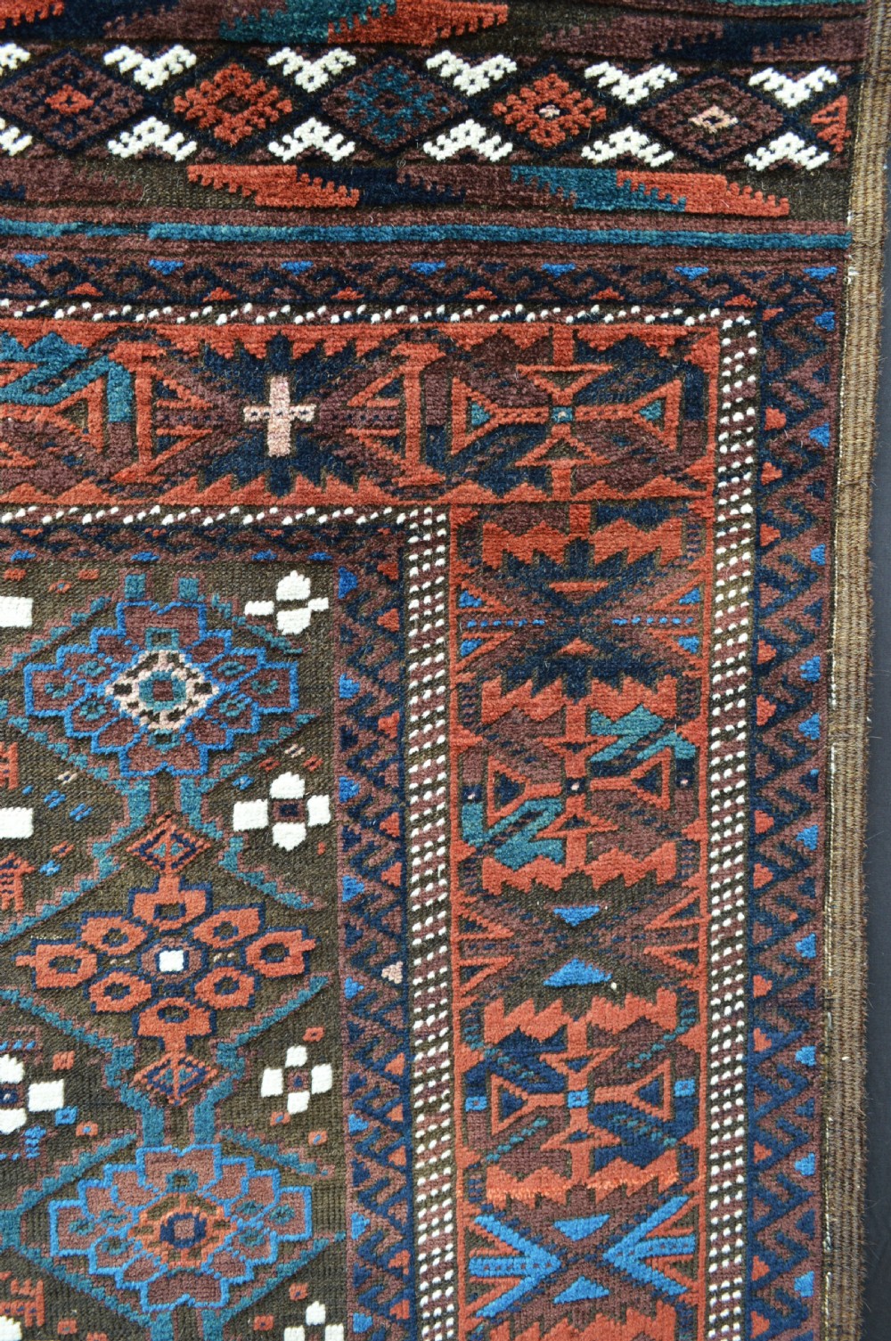 Baluch Tribal Rug, Khorassan Region, North-West Persia. View VI