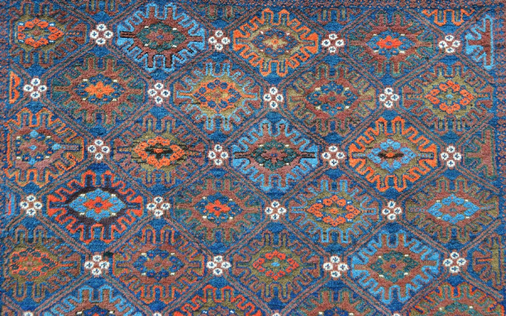Baluch Tribal Rug, Khorassan Province, North-East Persia. View V
