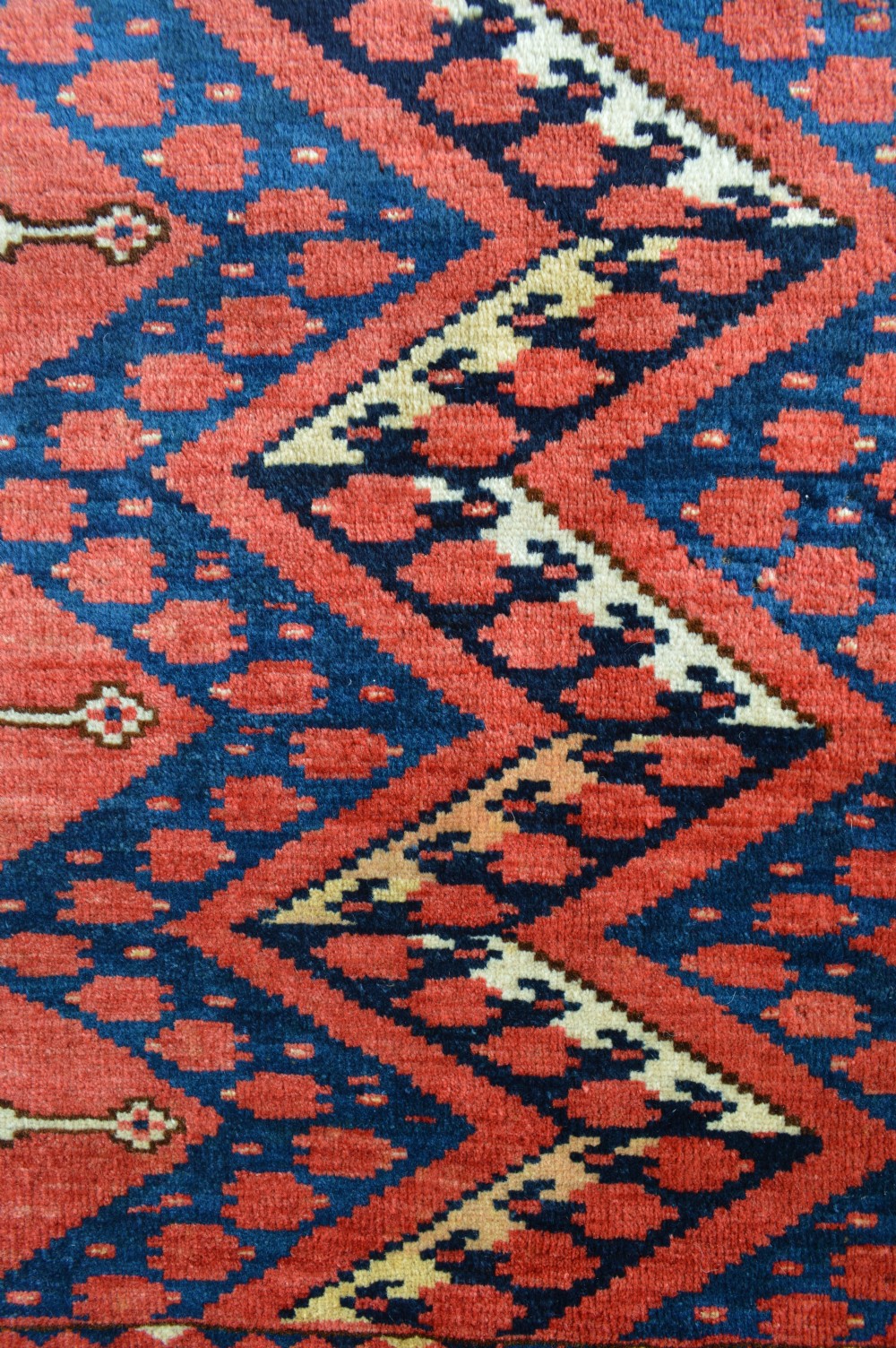 Antique Turkmen Chuval, Ersary Tribes, Beshir Area, Middle Amu Darya Region, Turkmenistan. View II