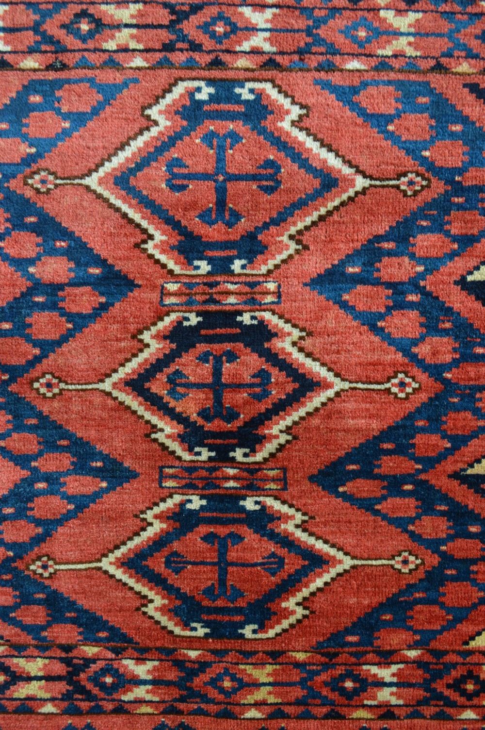 Antique Turkmen Chuval, Ersary Tribes, Beshir Area, Middle Amu Darya Region, Turkmenistan. View III