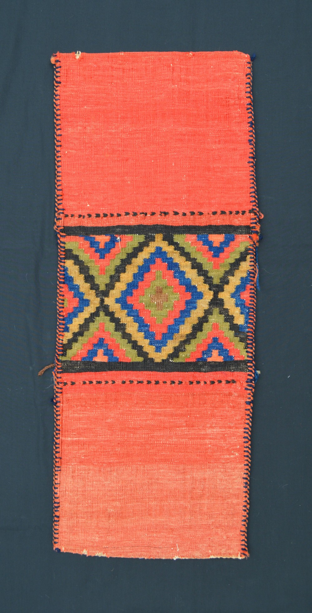 Antique Khorjin (mini saddle-bags), Afshar Nomads of Aqta'e, Kerman Province, South-West Persia. View IV