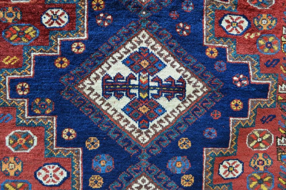 Antique Afshar Tribal Rug, Sirjan Region, Kerman Province, Southern Persia. View IV