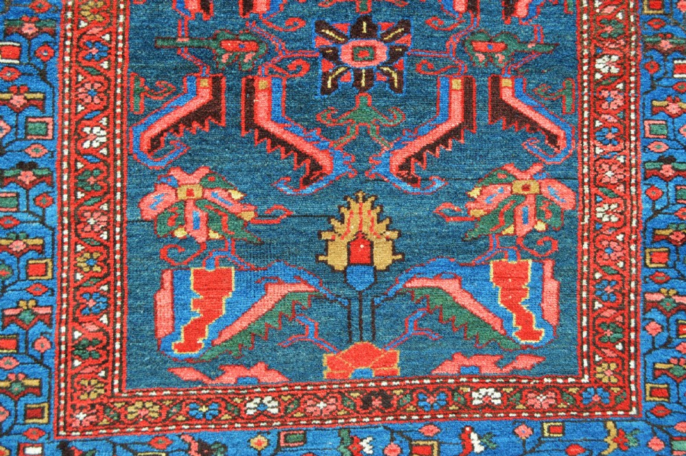 Antique Hamadan Rug, Hamadan Region, North-West Persia. View III