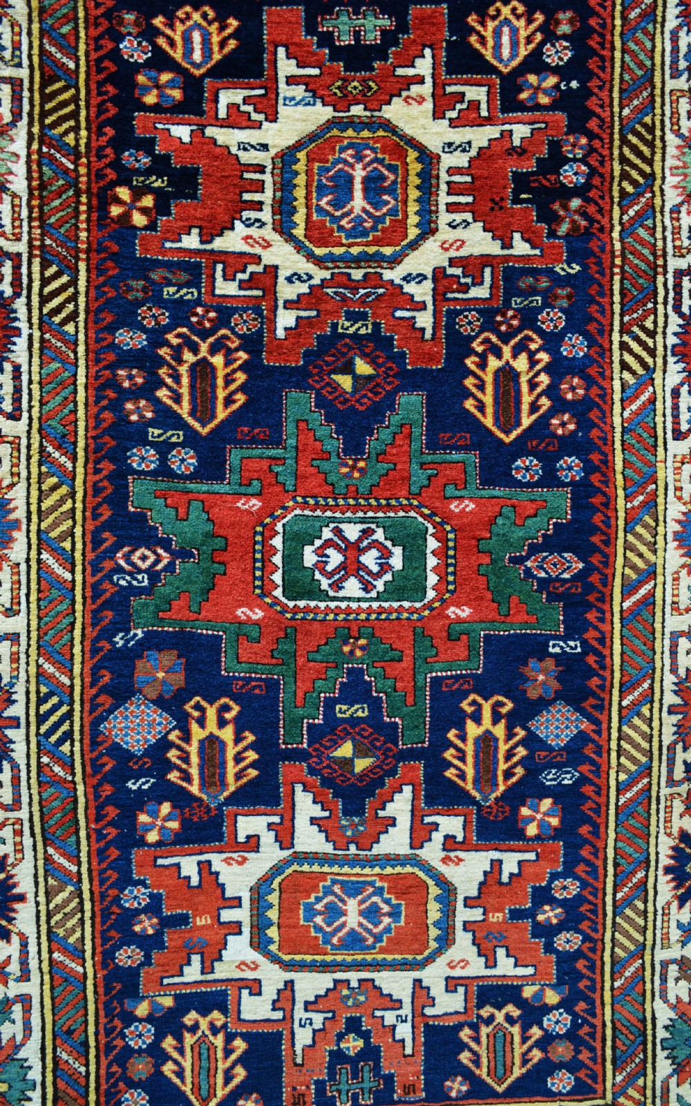 Antique Lesghi Rug, Lesghian Tribes, South-Western Caucasus. View II