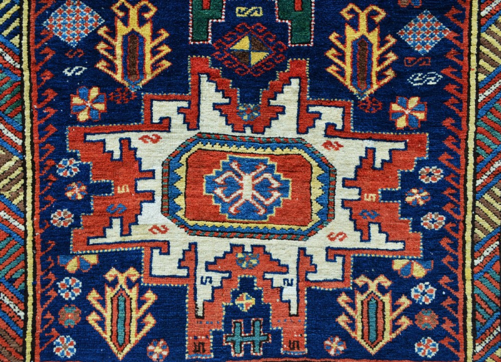 Antique Lesghi Rug, Lesghian Tribes, South-Western Caucasus. View IV