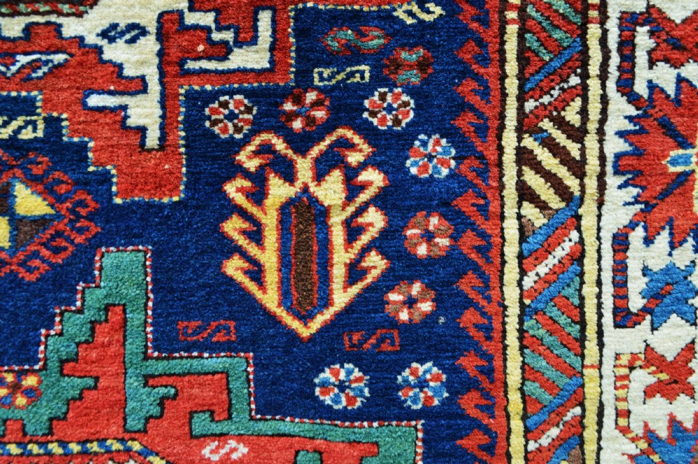 Antique Lesghi Rug, Lesghian Tribes, South-Western Caucasus. View VII