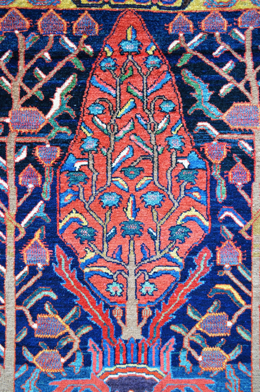Antique Bakhtiari Khan Rug, The Chahar Mahal, Western Persia. View III