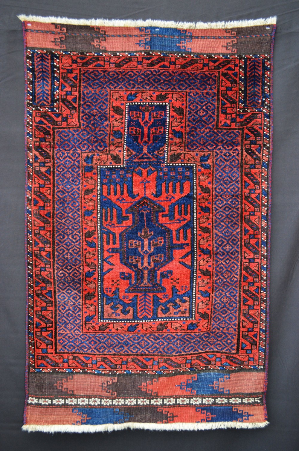 Antique Prayer-Rug, Timuri Tribes, Western Afghanistan.