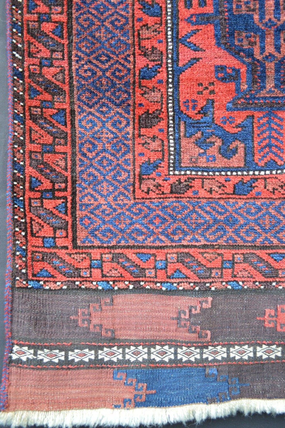 Antique Prayer-Rug, Timuri Tribes, Western Afghanistan. View III