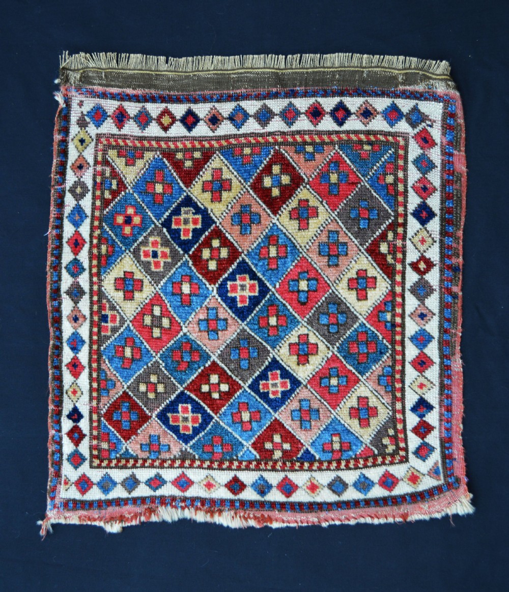 Antique Saddle-Bag Face, Shahsevan Nomads, Moghan Region, Azerbaijan.