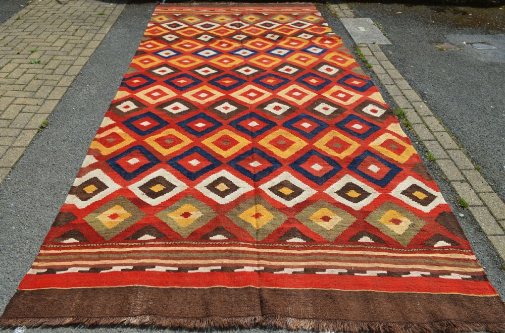 Antique Flat-Weave, Labijar/Maimana, Northern Afghanistan.