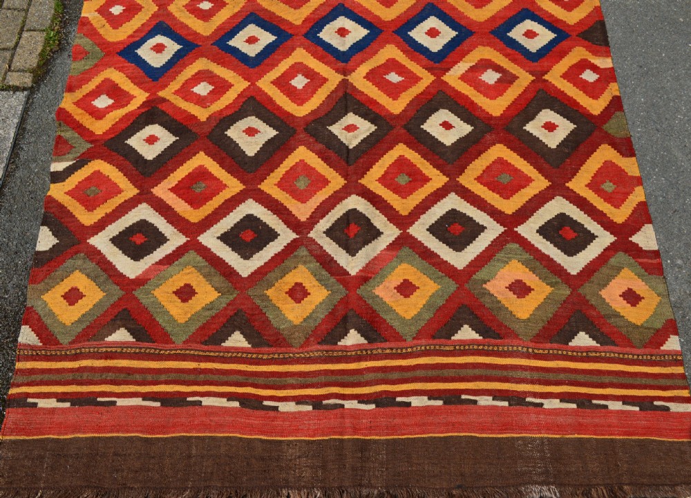 Antique Flat-Weave, Labijar/Maimana, Northern Afghanistan. View II