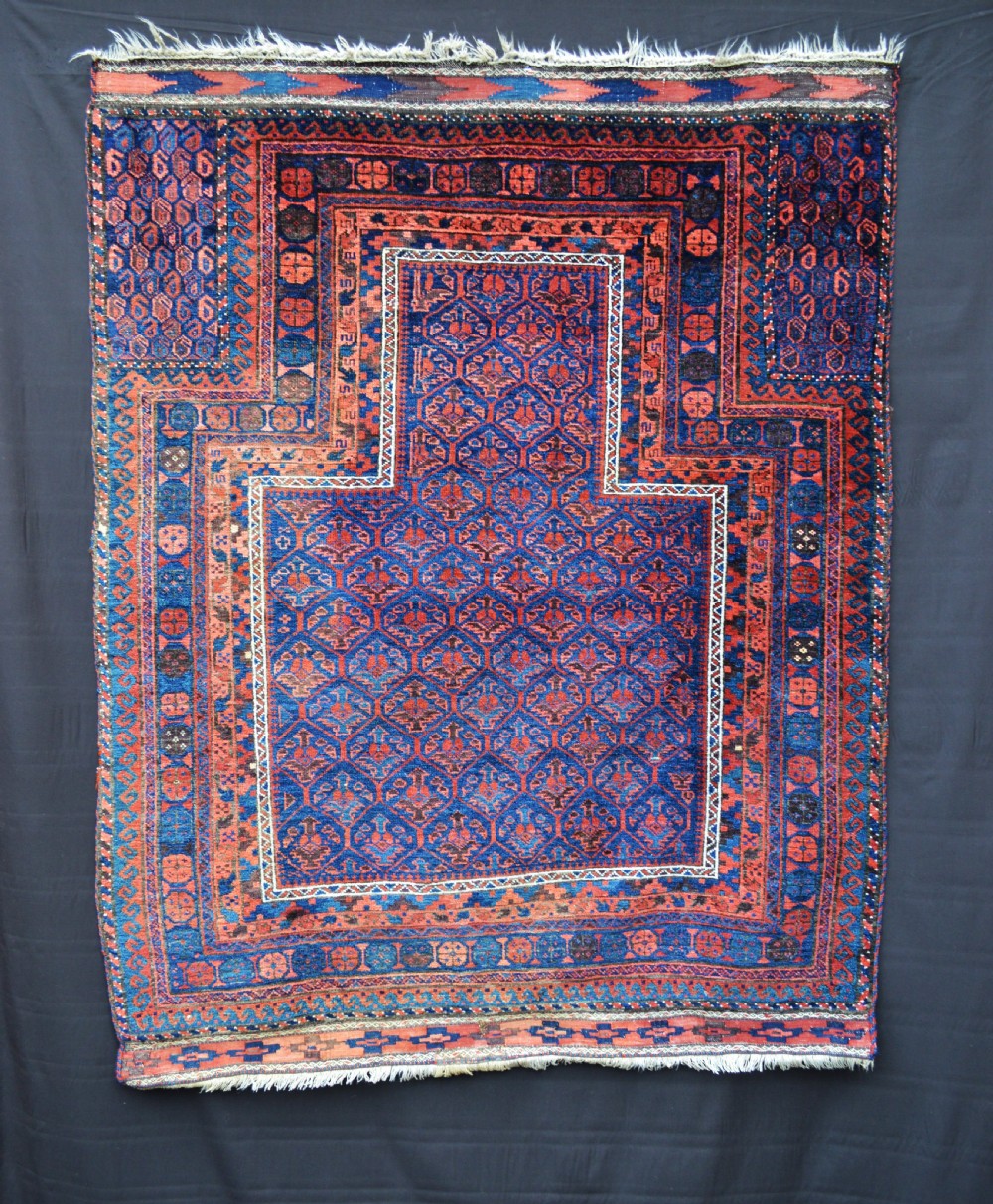 Antique Prayer-Rug, Timuri Tribes, Western Afghanistan.