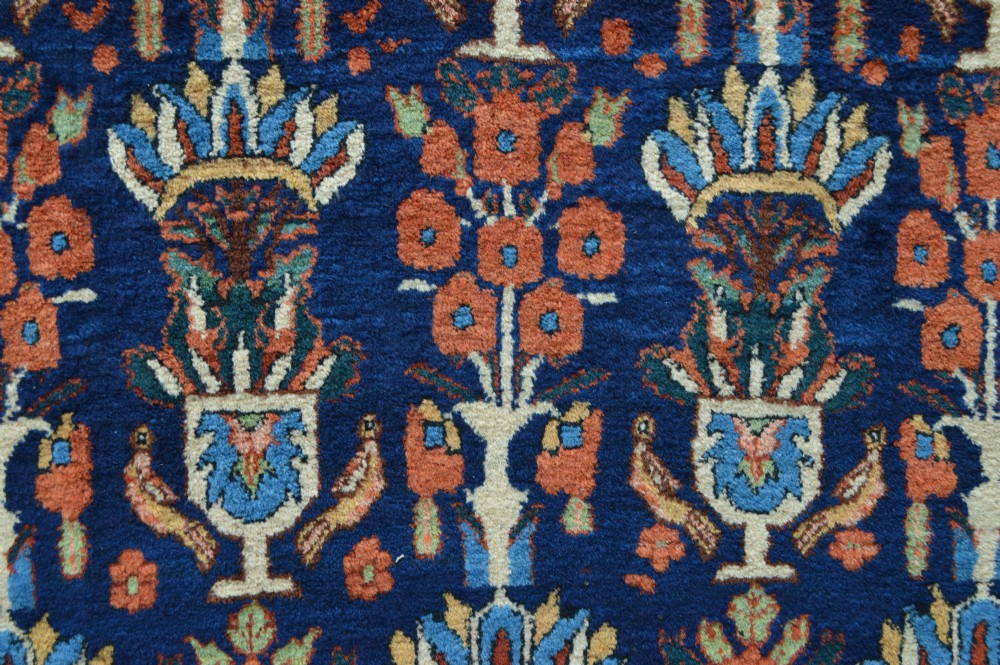 Antique Afshar Tribal Rug, Neiriz Region, Kerman Province, Southern Persia. View II