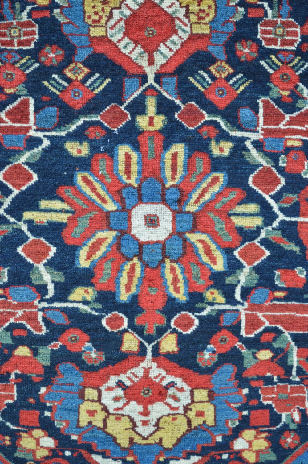 Antique Khamseh Confederacy Tribal Rug, Baharlu Sub-Tribe, South-West Persia. View III