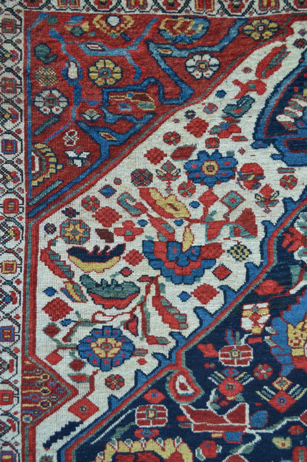 Antique Khamseh Confederacy Tribal Rug, Baharlu Sub-Tribe, South-West Persia. View IV