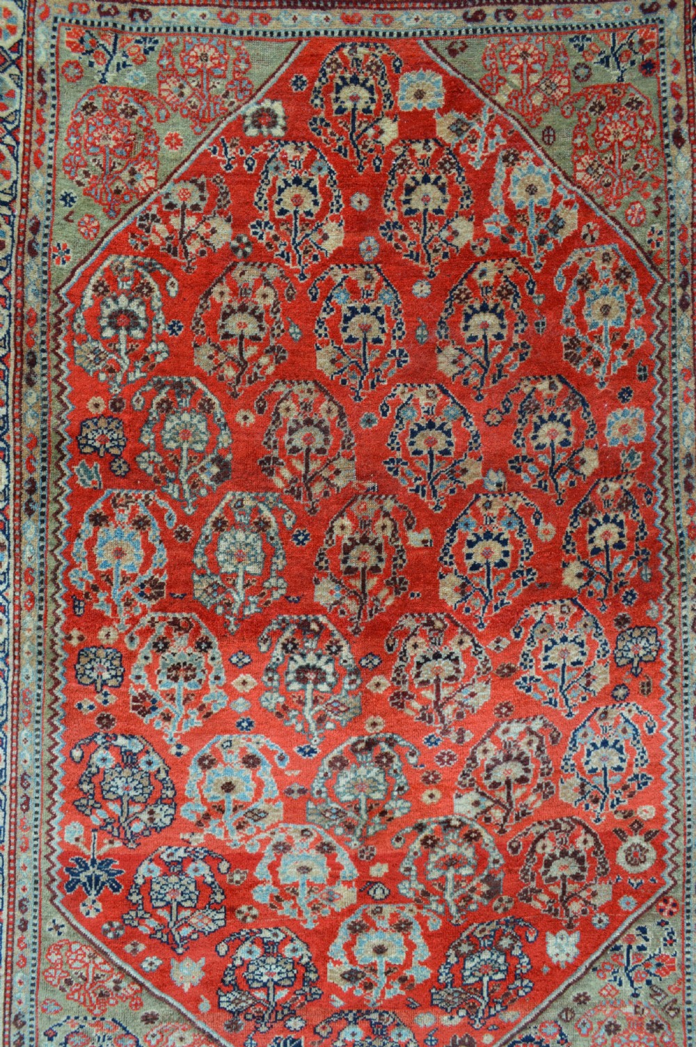 Antique Qashqa'i Rug, Kashkuli Tribe, Fars Province, South-West Persia. View II
