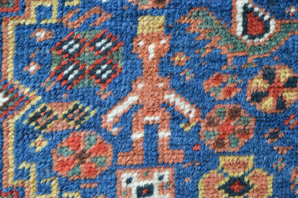 Antique Khamseh Confederacy Rug, Arab Jabareh Taifeh, Ghani sub-tribe, South-West Persia. View III