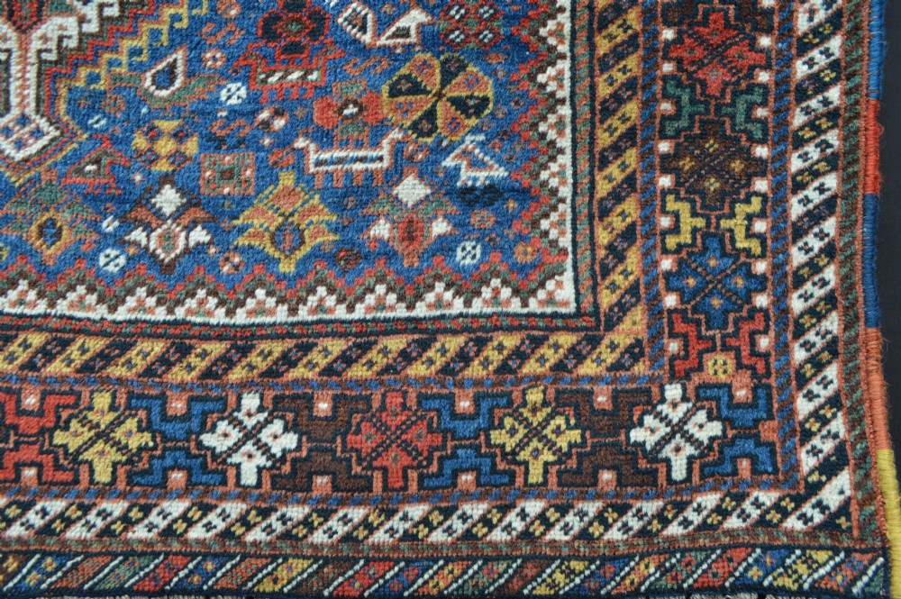 Antique Khamseh Confederacy Rug, Arab Jabareh Taifeh, Ghani sub-tribe, South-West Persia. View IV