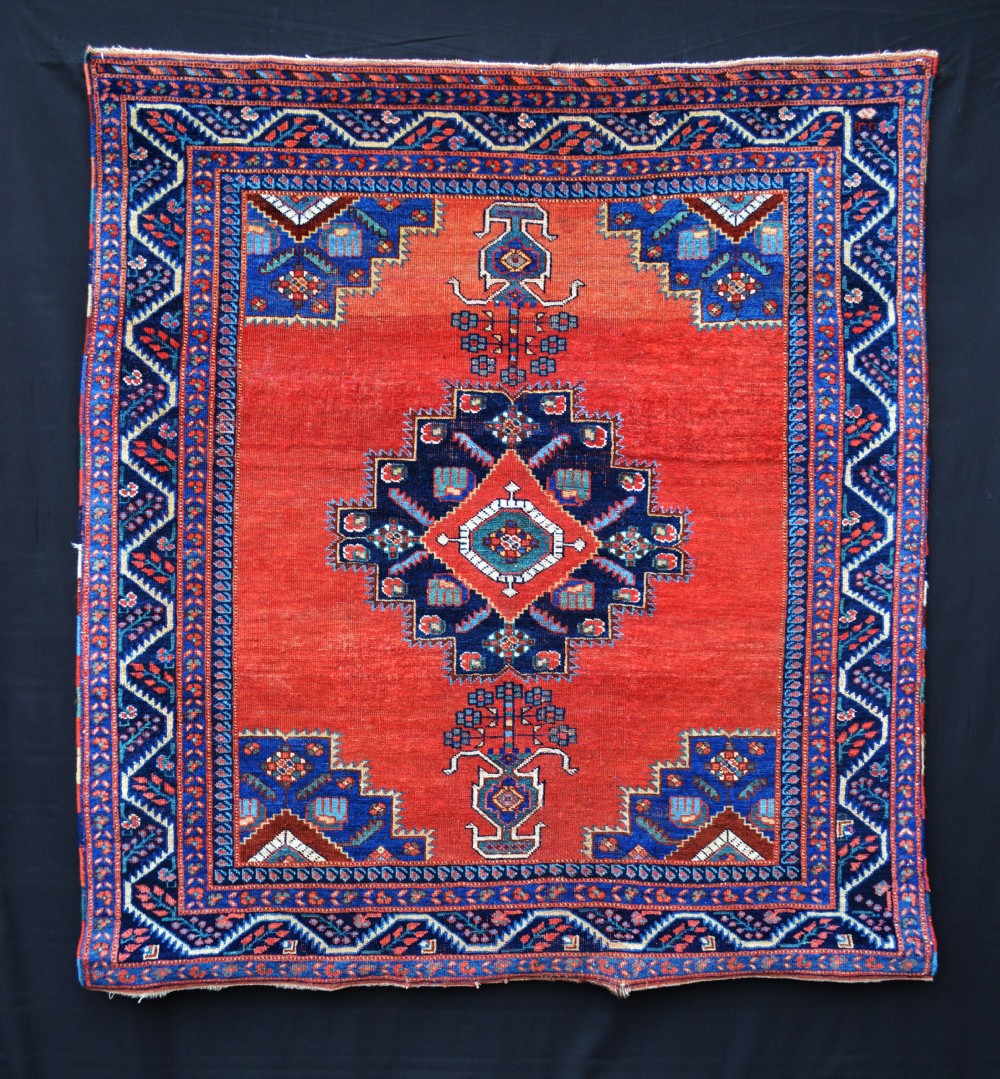 Antique Afshar Tribal Rug, Kerman Province, South Persia.