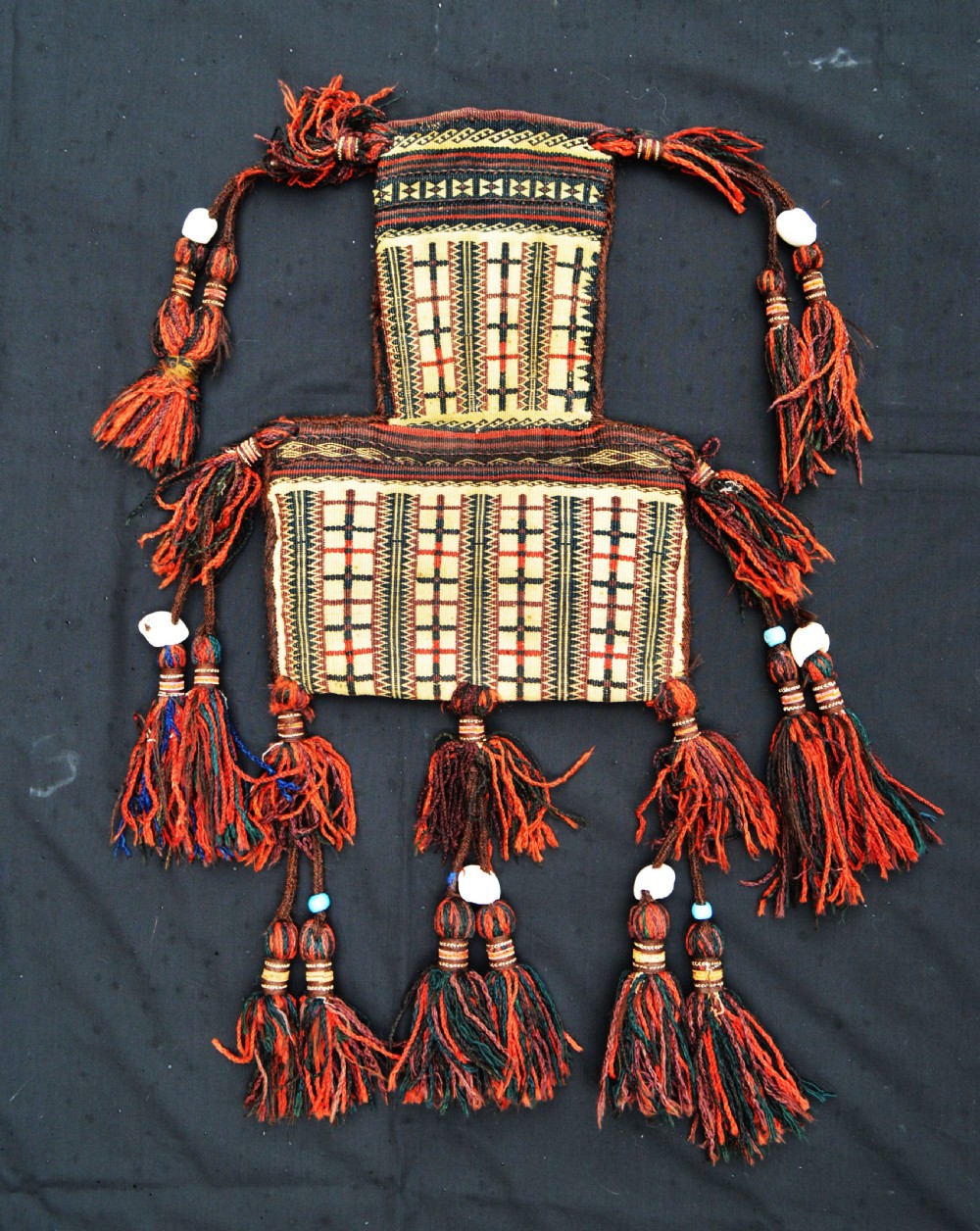 Antique Salt-Bag, Zaggar Mangal Nomads, South-East Persian Border with Baluchistan.