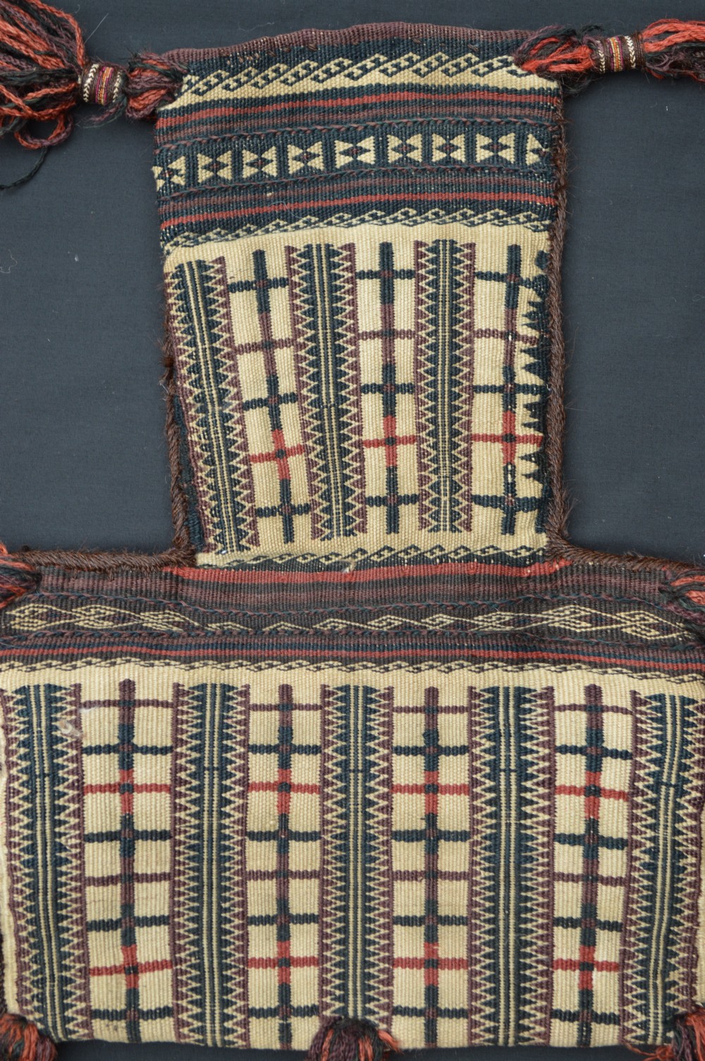 Antique Salt-Bag, Zaggar Mangal Nomads, South-East Persian Border with Baluchistan. View II