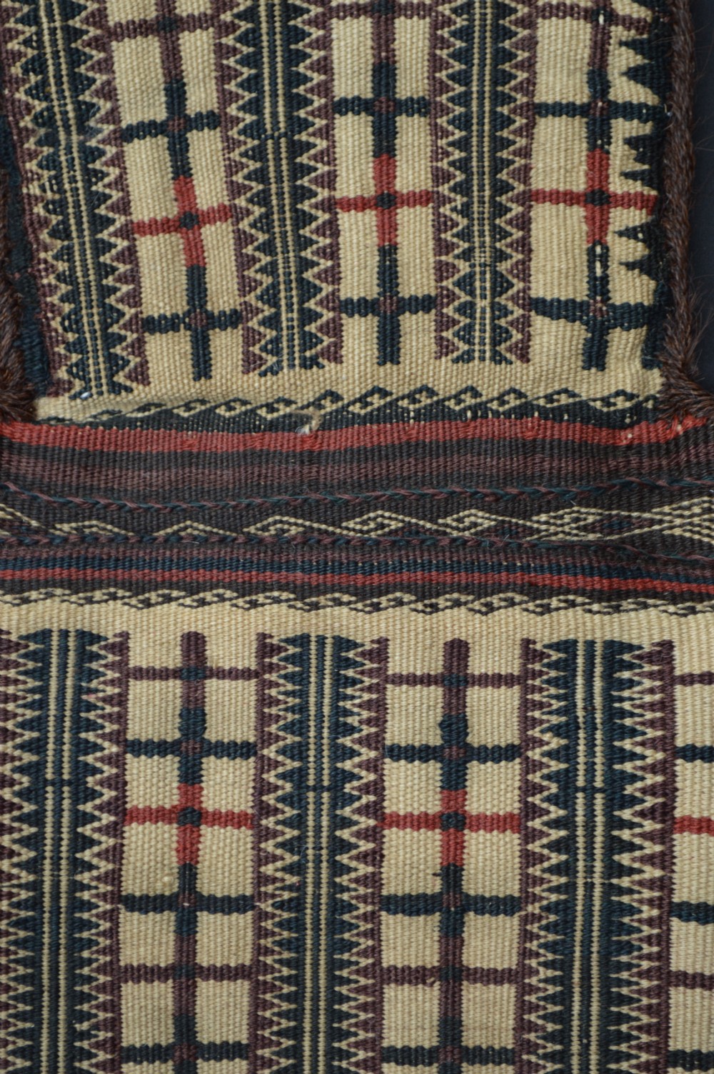 Antique Salt-Bag, Zaggar Mangal Nomads, South-East Persian Border with Baluchistan. View III