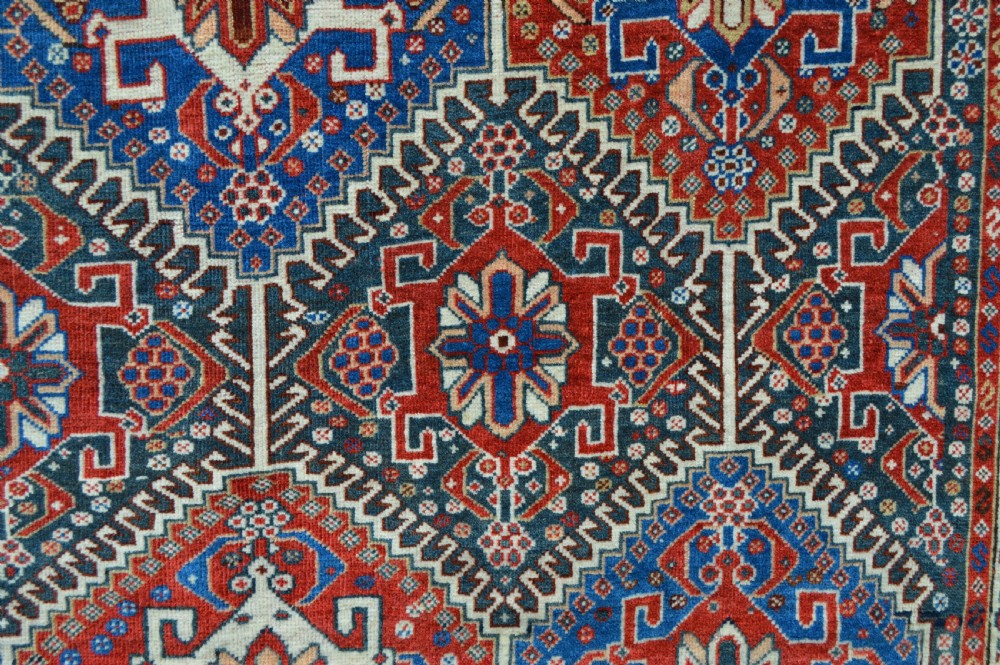 Antique Qashqa'i Carpet, Fars Province, South-west Persia. View III