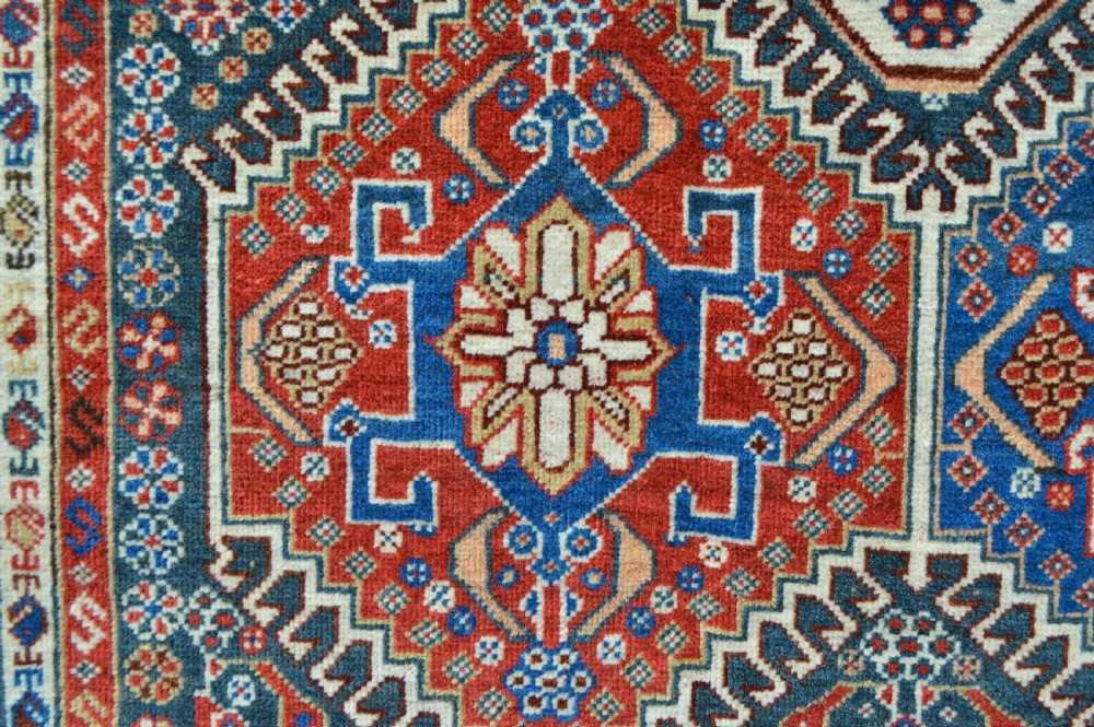 Antique Qashqa'i Carpet, Fars Province, South-west Persia. View VI