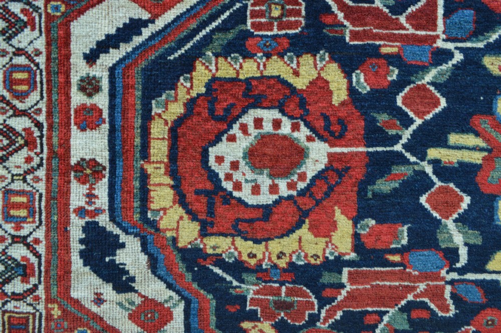 Antique Khamseh Confederacy Tribal Rug, Baharlu Sub-Tribe, South-West Persia. View V