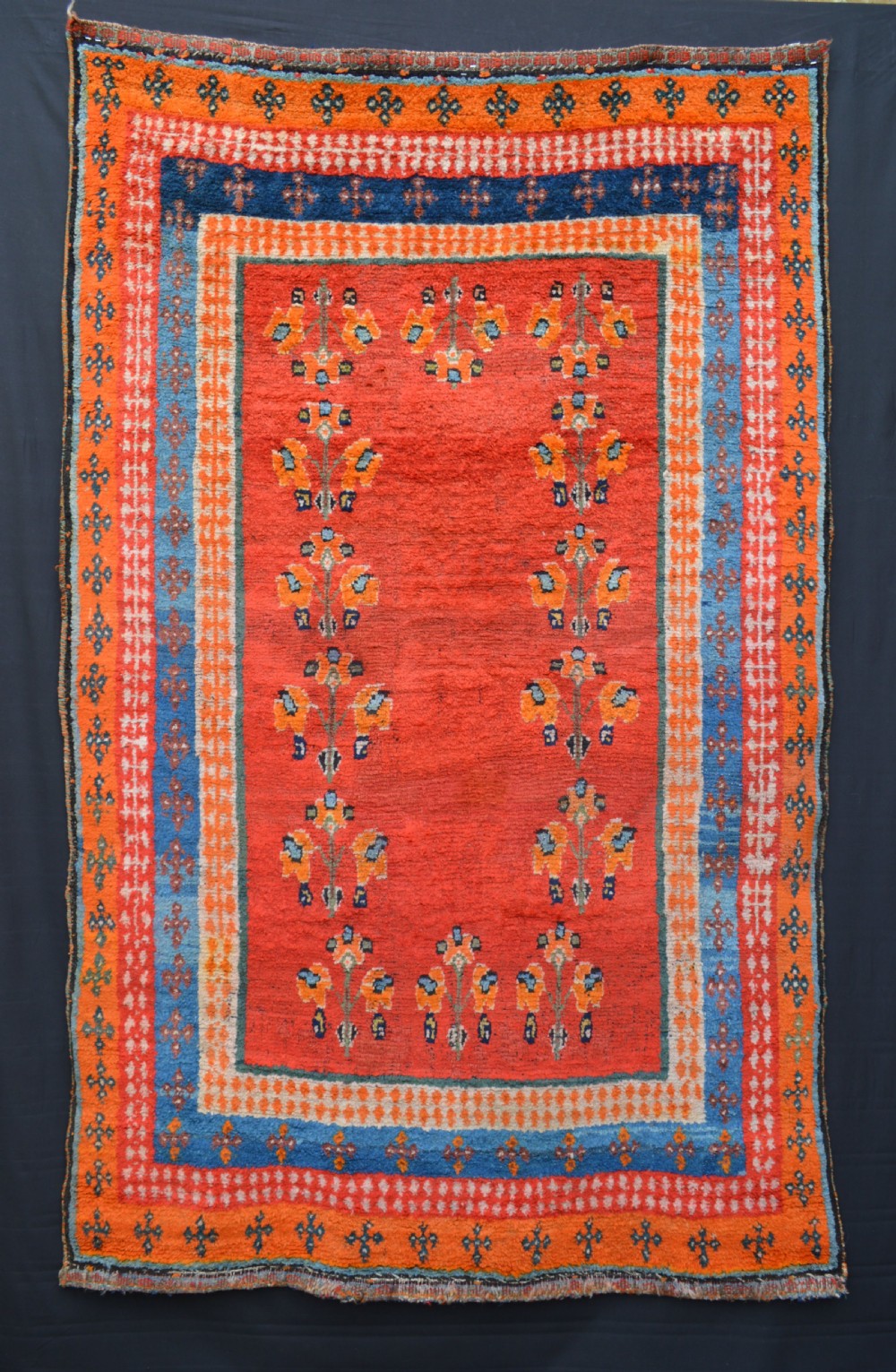 Antique Gabbeh, Qashqa'i Nomads, Fars Province, South-West Persia.