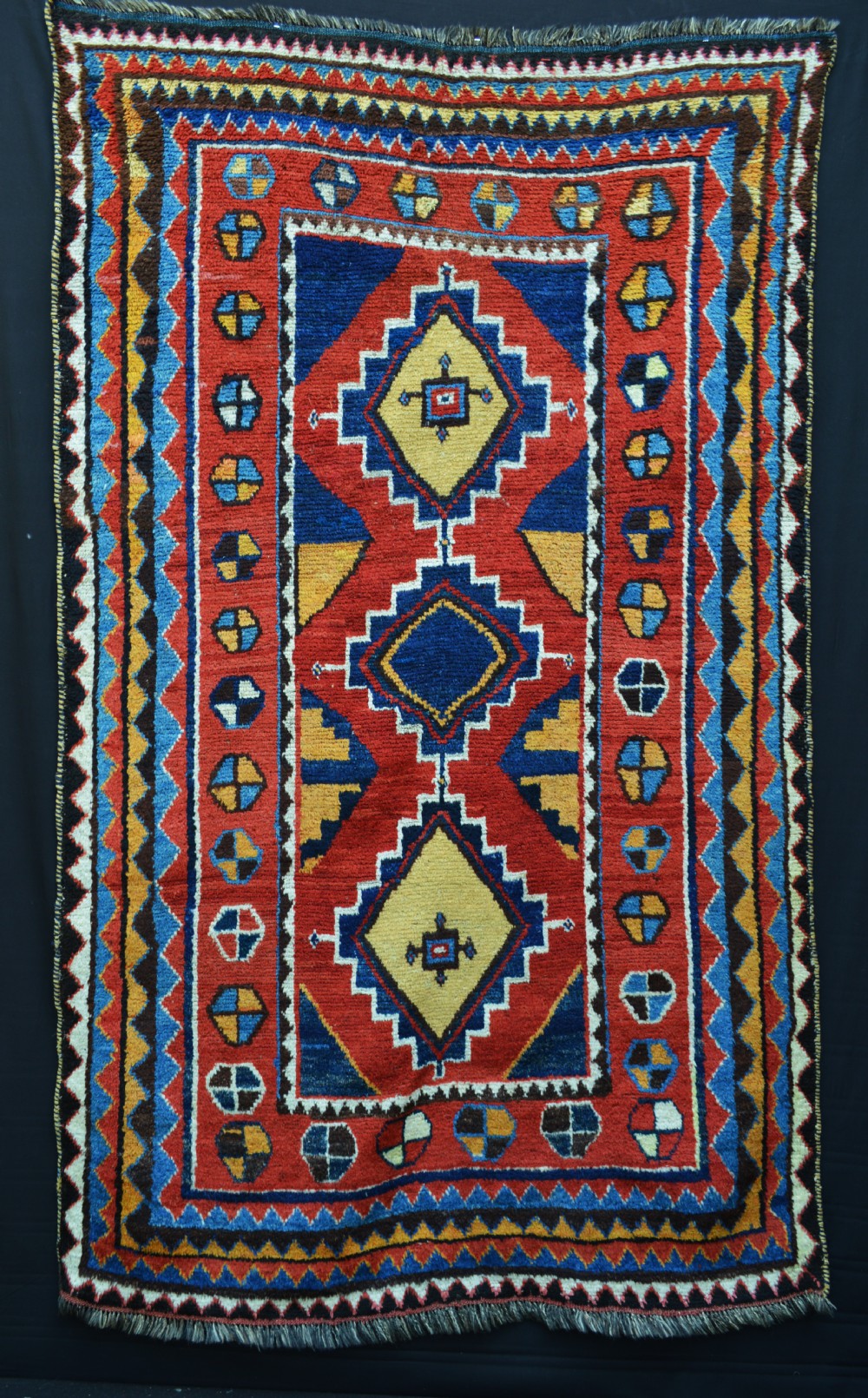 Antique Gabbeh, Luri Nomads, Luristan, Western Persia.