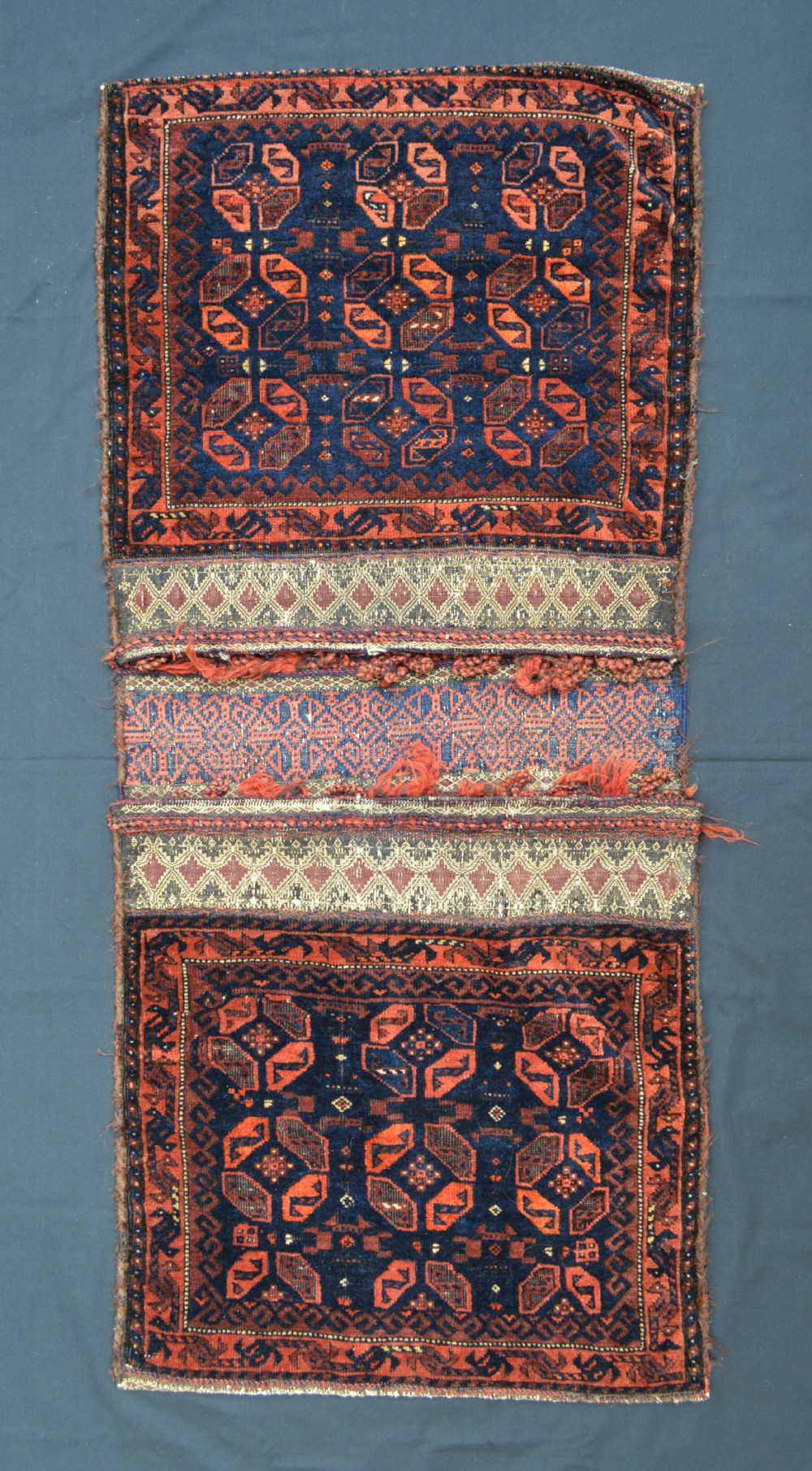 Antique Pair of Saddle-Bags, Timuri Tribes, Western Afghanistan.