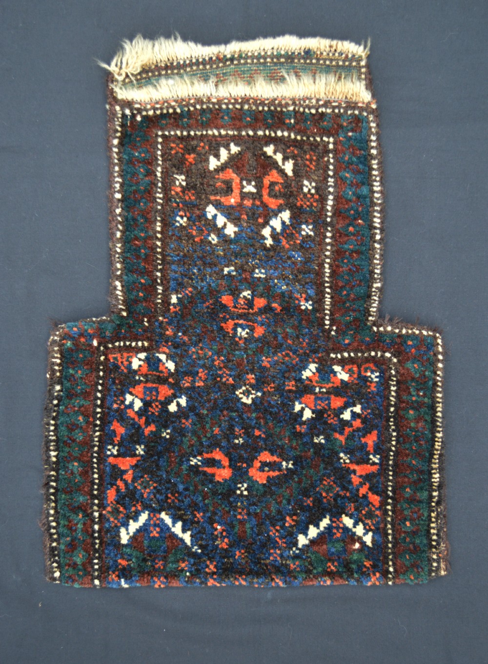 Antique Salt Bag, Timuri Tribes, Western Afghanistan View III